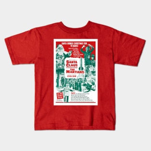 Santa Claus Conquers The Martians Kids T-Shirt